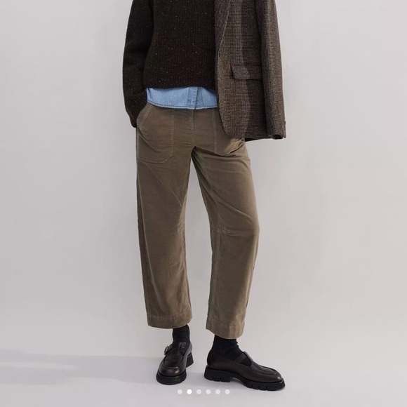 Me + em Washed Velvet Engineered-Leg Pant - Picture 2 of 11